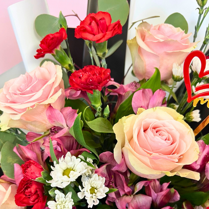 A graceful way to say “Thank you, Mom." Soft Pink Closeup