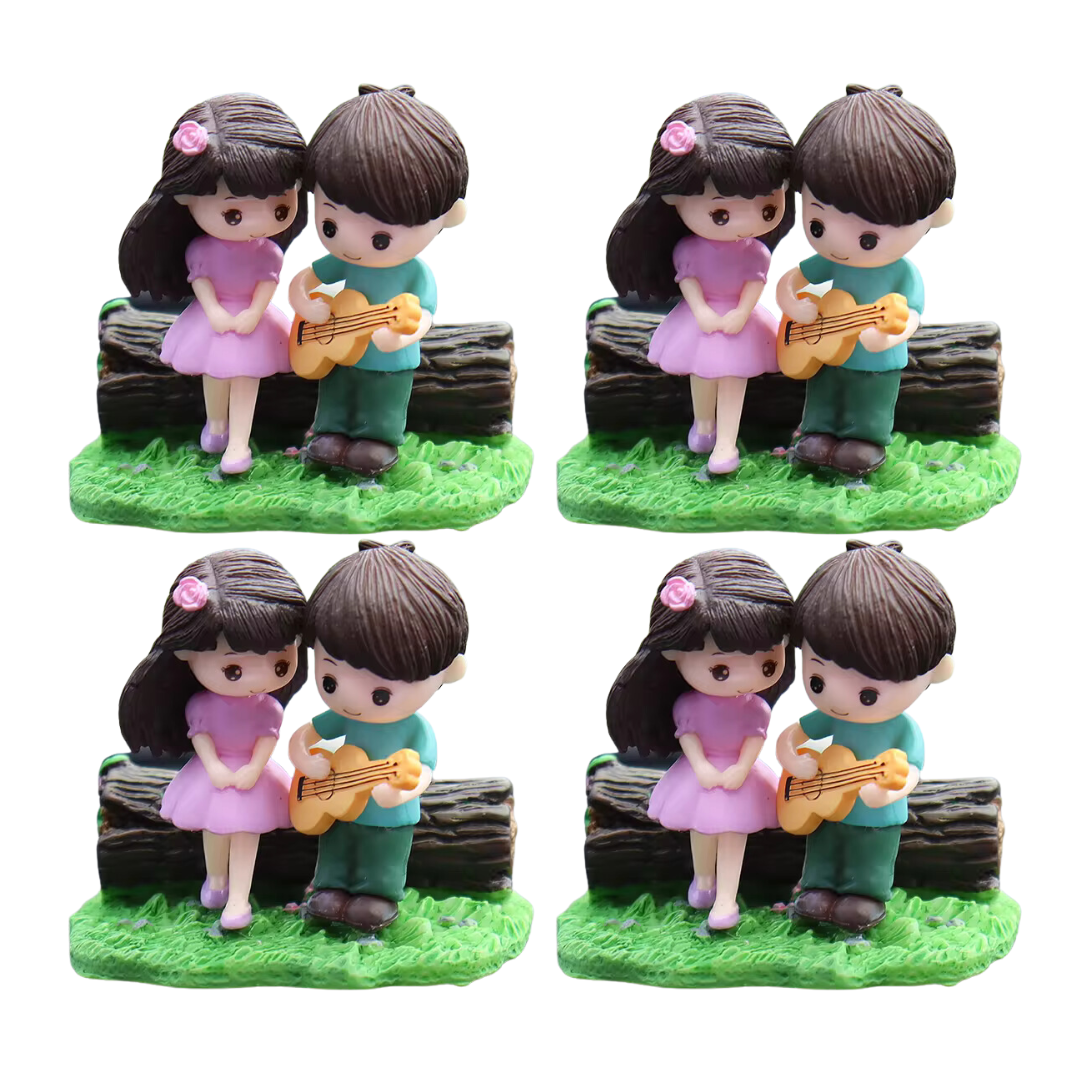 4 Sets Guitar Serenade Couple