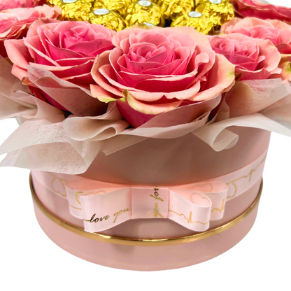 Eternal Heart Bloom Box Pink Details